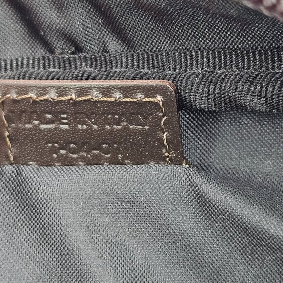 Burberry  Dark Brown Haymarket Check Clutch - Picture 3 of 17